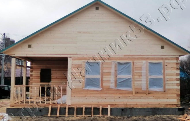 3 Брусовой дом ОД-11 9×9, 81 м², Тверская область, Калининский район, Деревня Раслово (6)